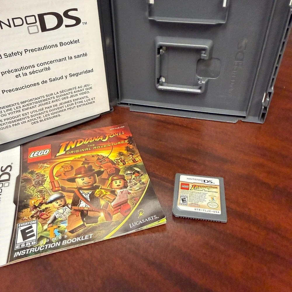 LEGO Indiana Jones: The Original Adventures (Nintendo DS, 2008) Complete in Case